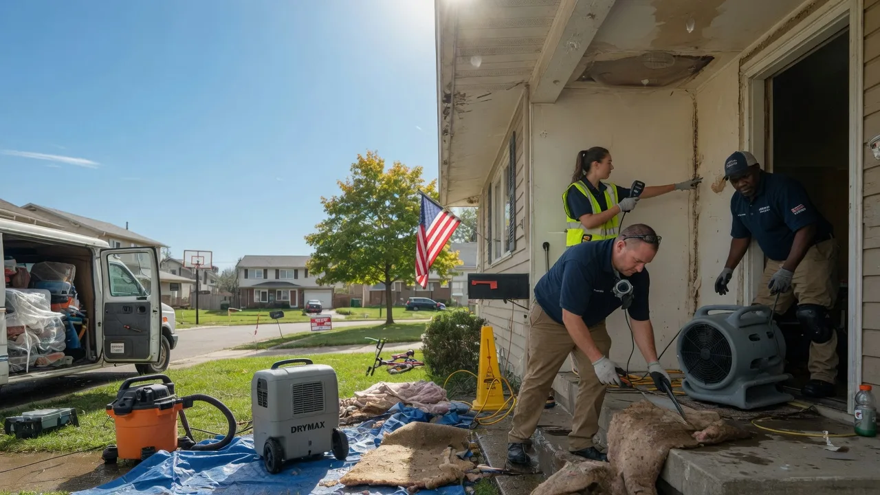Water Damage Restoration in Buncombe, IL near me